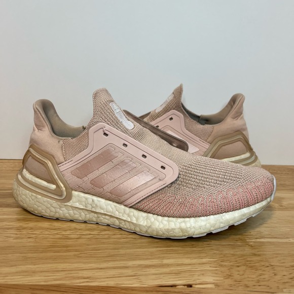 Adidas UltraBoost 20 'Vapour Pink' Wmns Size 10 - FV8358 - Picture 7 of 8